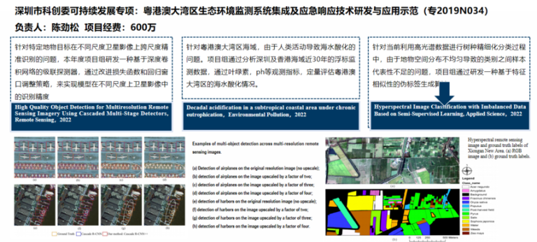 深圳市可持续发展专项：粤港澳大湾区生态环境监测系统